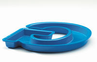 Plain Plastic Letters